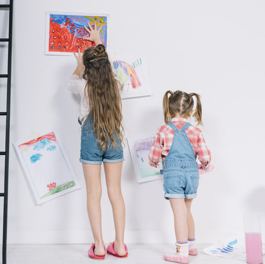 Creative Ways to Manage Kids' Art