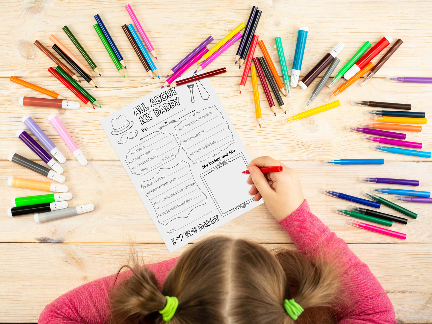 All About my Dad Printable - Father's Day Activity