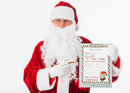 Dear Santa Claus letter