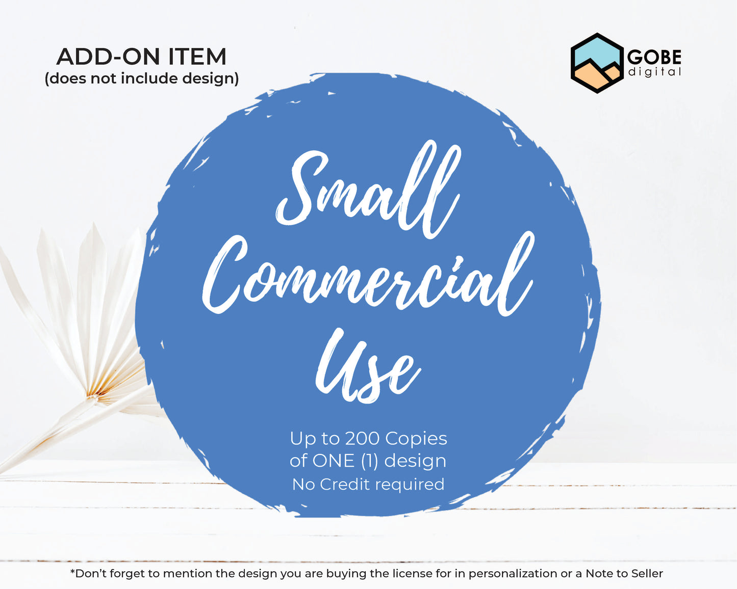 Small Commercial Use License