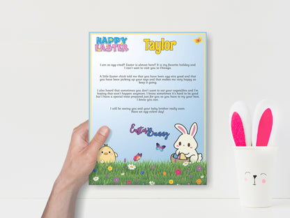 Personalized Letter from the Easter Bunny