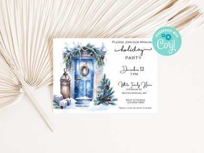 Winter Christmas Party Invitation