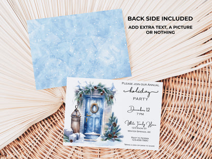 Winter Christmas Party Invitation
